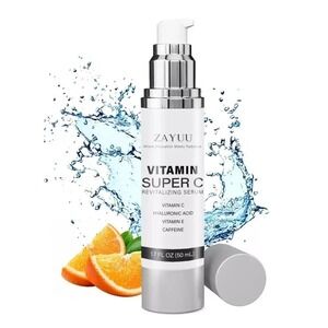 Zayuu Super Vitamin C Serum All-In-One Hydrating Anti-Aging 1.7 fl oz